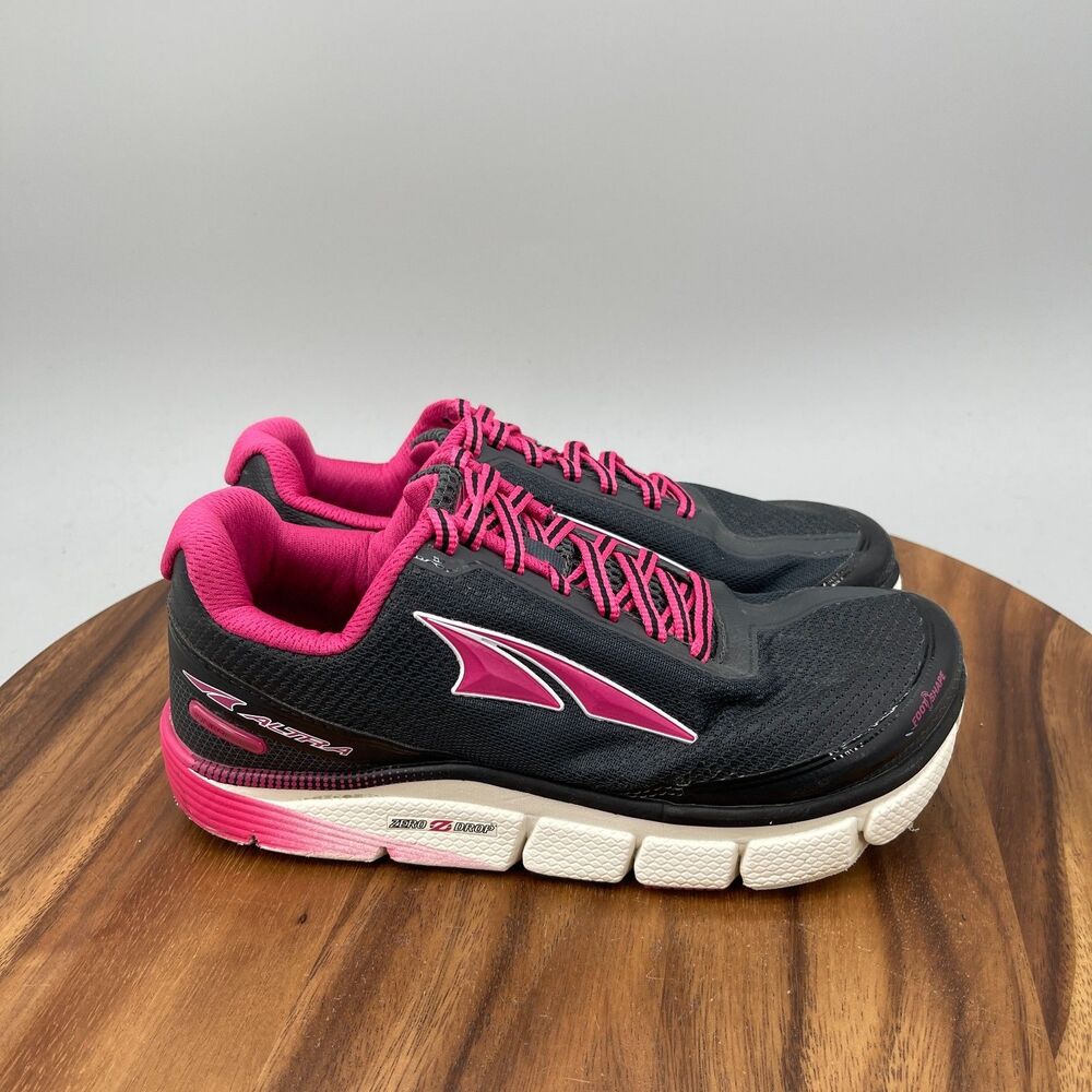 Altra Torin 2.5 Shoes Womens Size 7 Black Pink Running Comfort Walking Sneakers